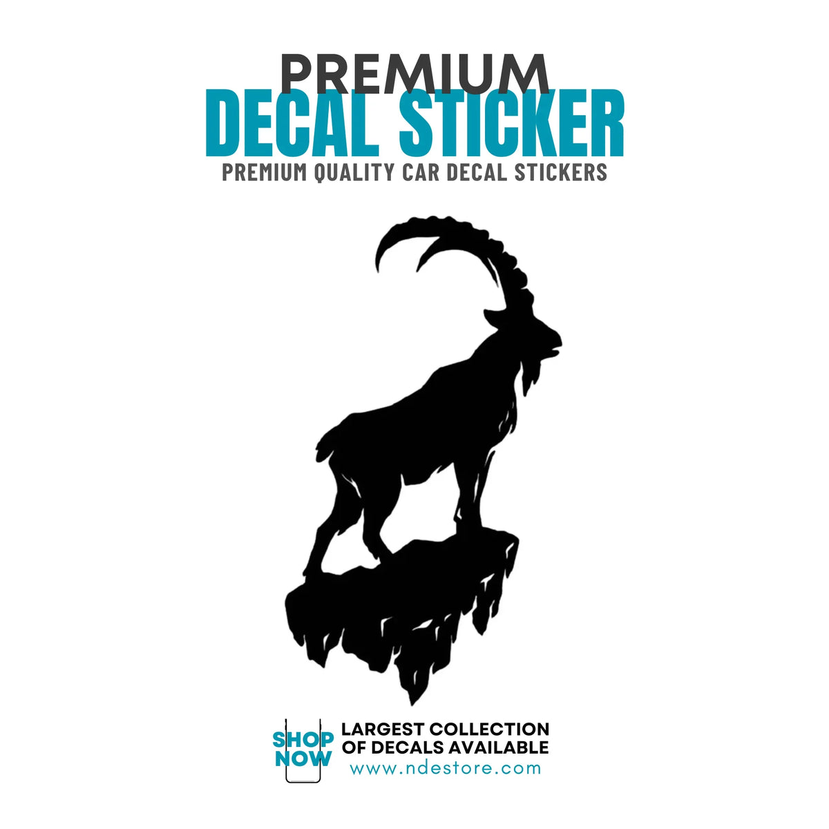 Sticker Decal Markhor - 