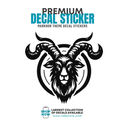 STICKER DECAL MARKHOR