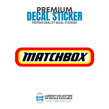 DECAL STICKER MATCHBOX
