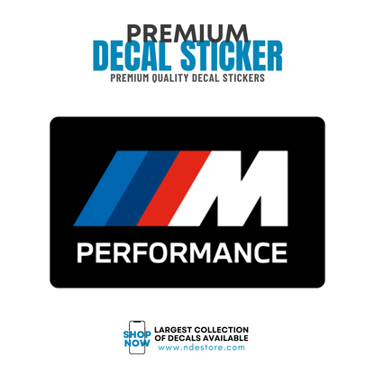DECAL STICKER M PERFORMANCE