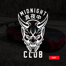 STICKER DECAL MIDNIGHT CLUB