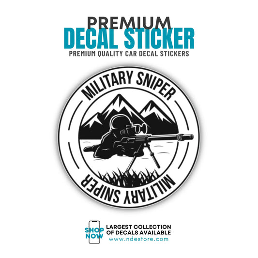STICKER DECAL MILITARY SNIPER