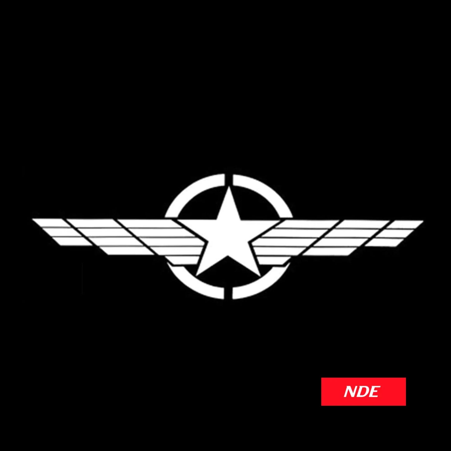 STICKER DECAL MILITARY STAR