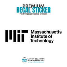 STICKER DECAL MIT