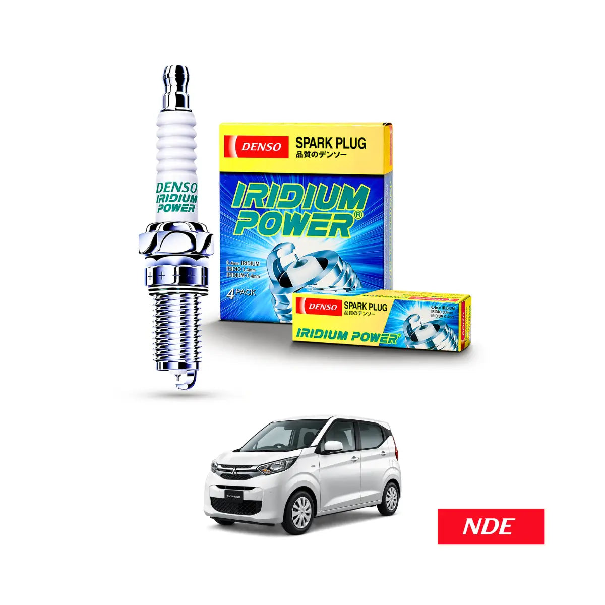 SPARK PLUG DENSO IRIDIUM POWER FOR MITSUBISHI eK WAGON (2010-2014)