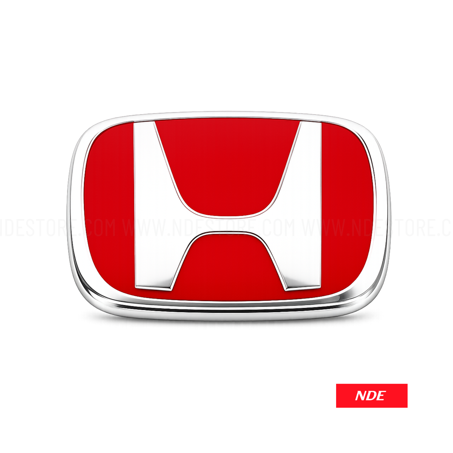 MONOGRAM EMBLEM RED HONDA FOR FRONT AND REAR