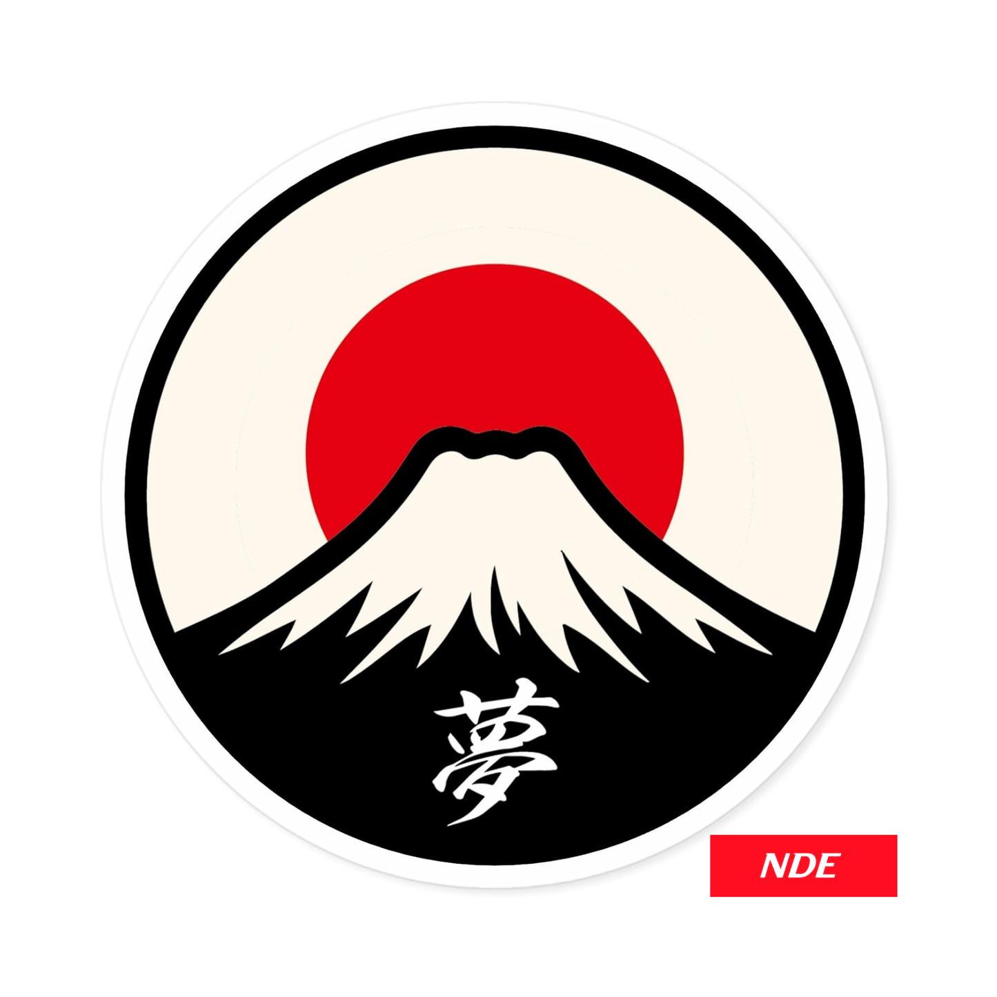 DECAL STICKER MOUNT FUJI
