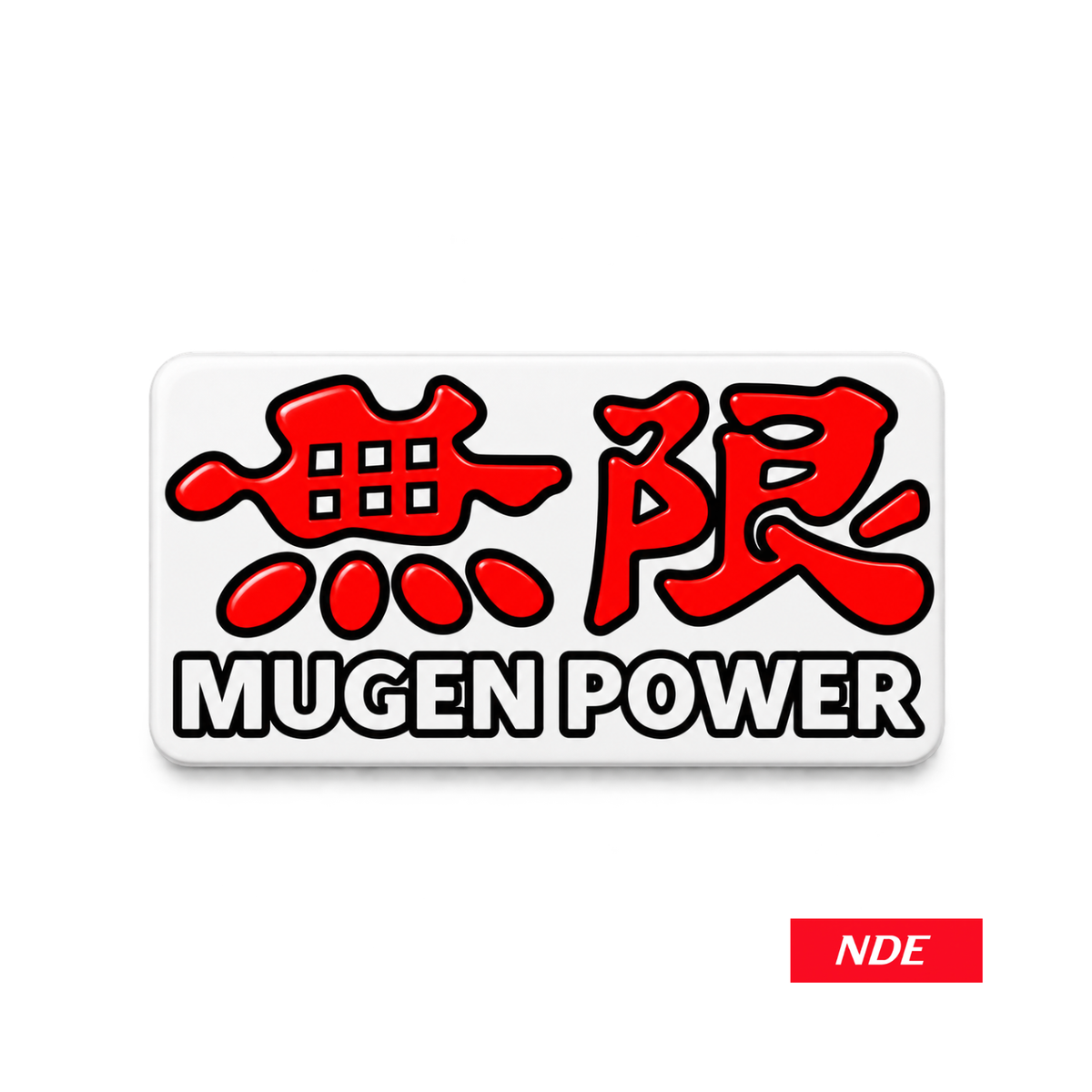 Honda Mugen Power decal sticker design 001