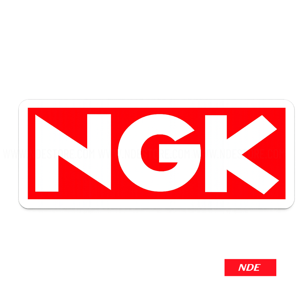STICKER DECAL NGK