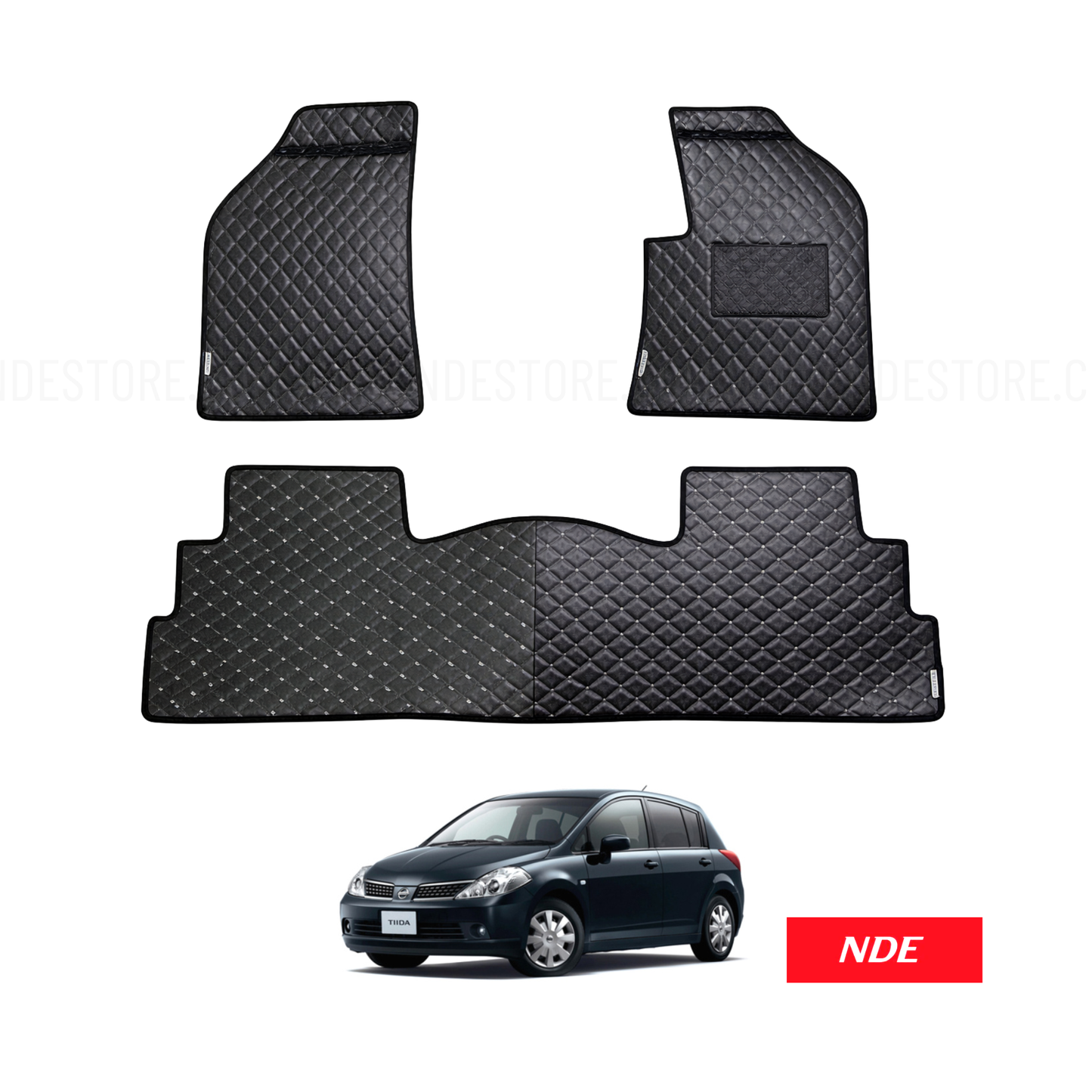 FLOOR MAT FLAT 7D STYLE FOR NISSAN TIIDA