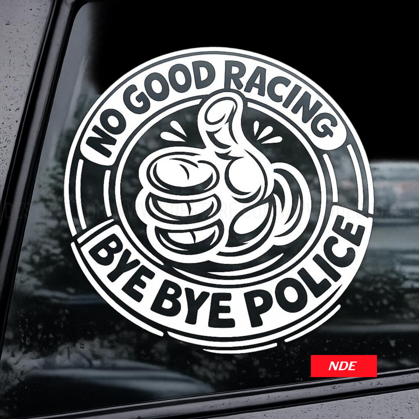 STICKER DECAL NO GOOD RACING