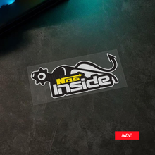 STICKER DECAL NOS INSIDE D