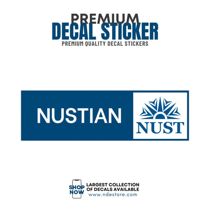 STICKER DECAL NUSTIAN