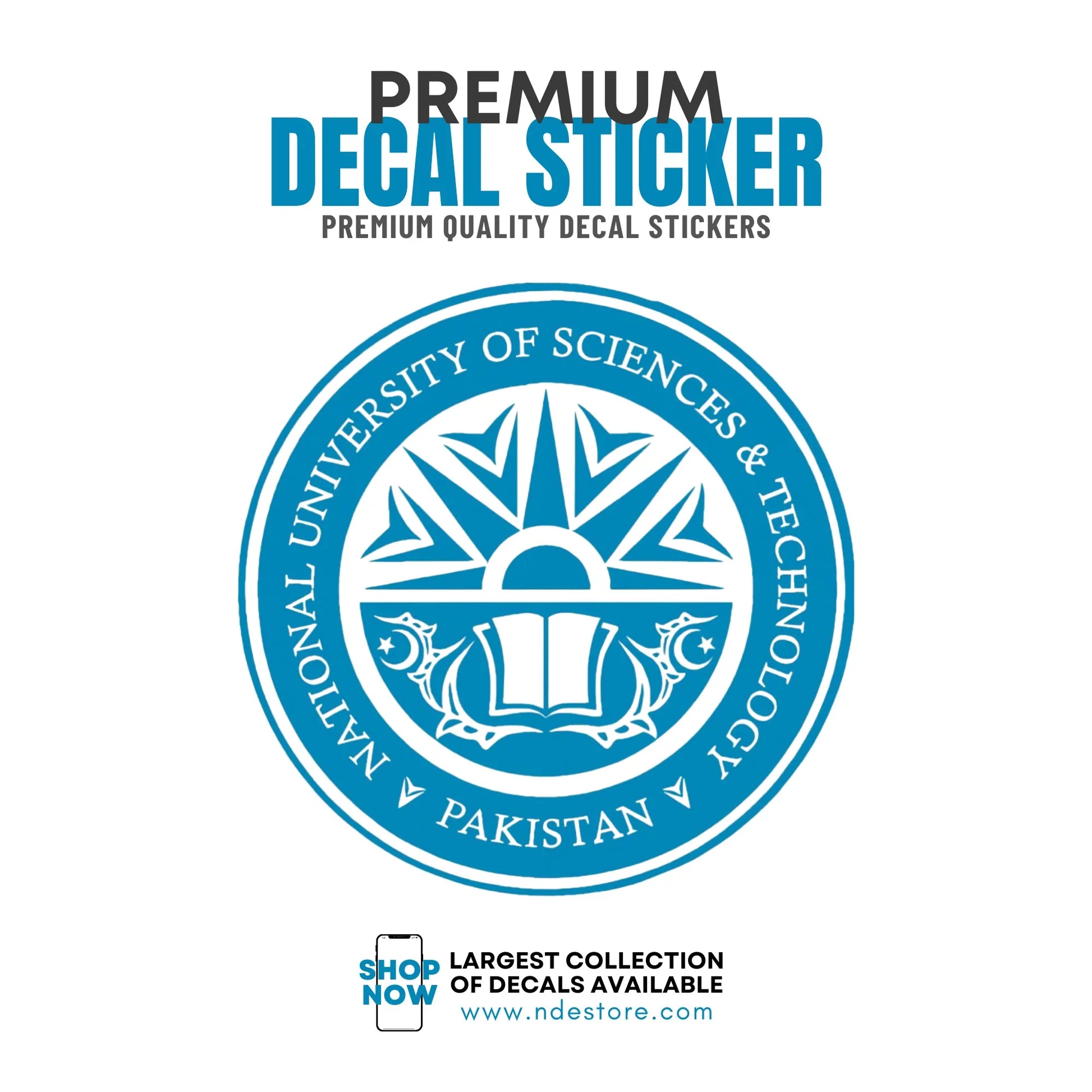 STICKER DECAL NUST