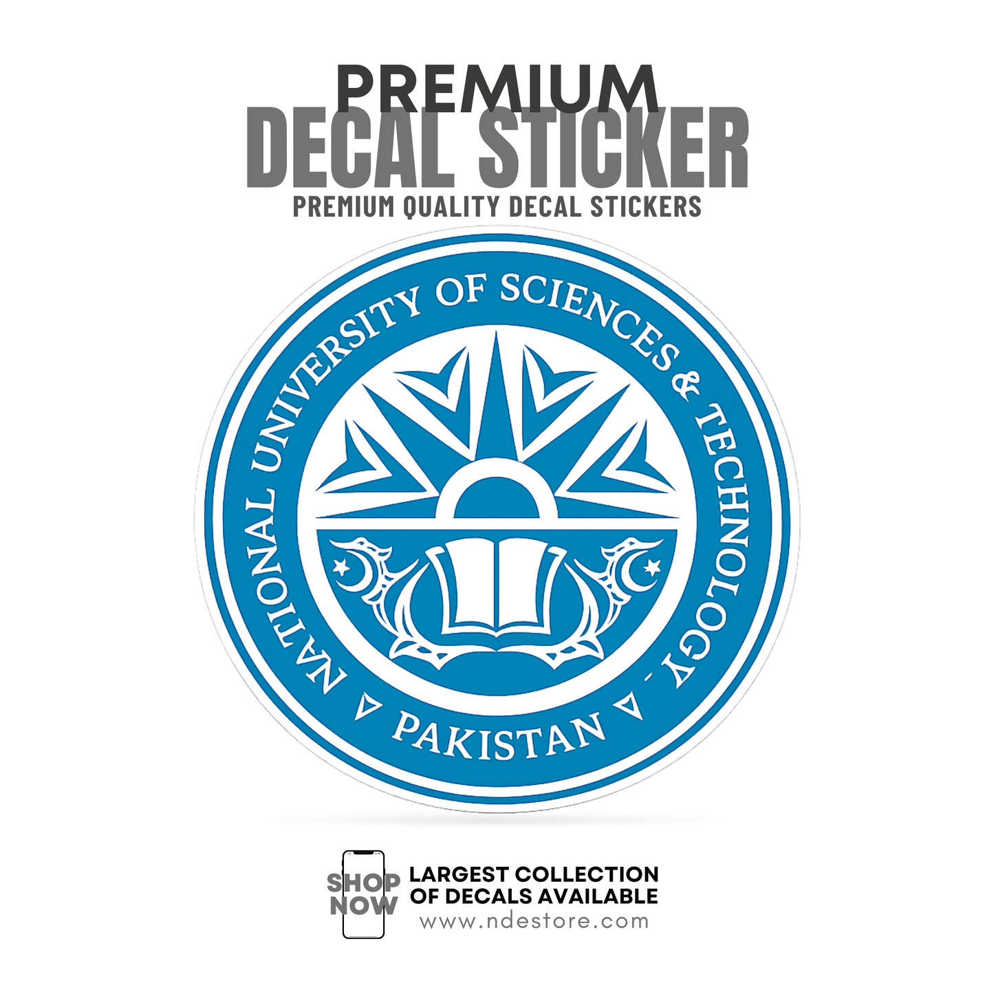 STICKER DECAL NUST