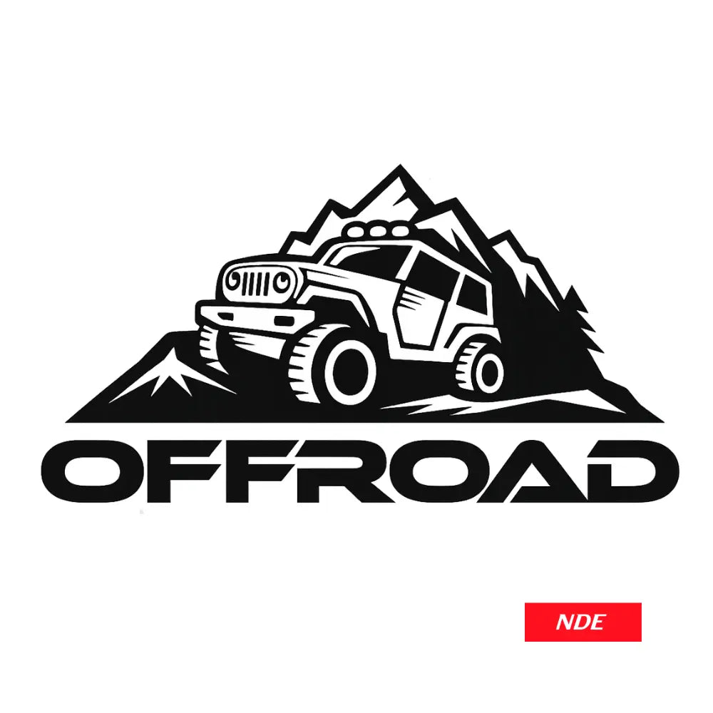 STICKER DECAL JEEP OFF ROAD