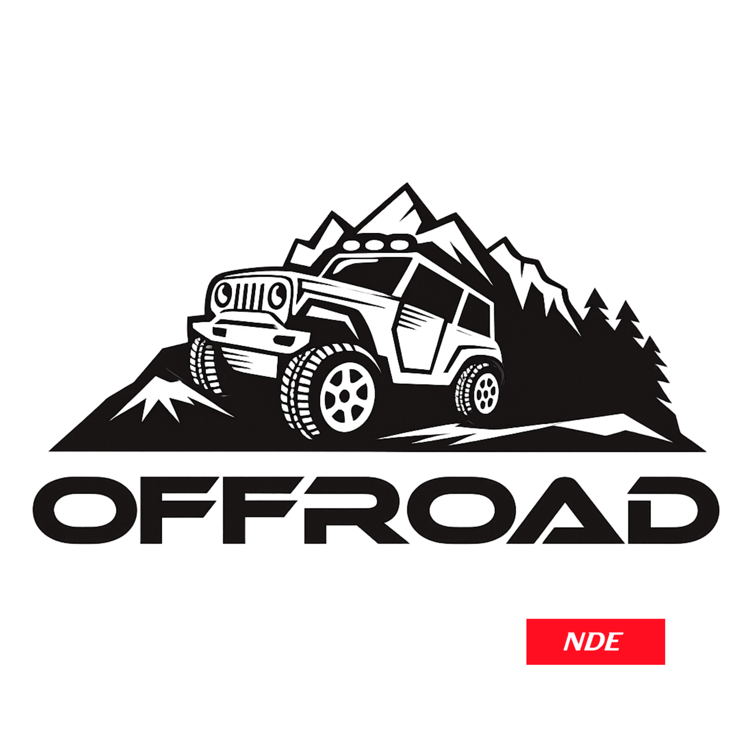 STICKER DECAL JEEP OFF ROAD