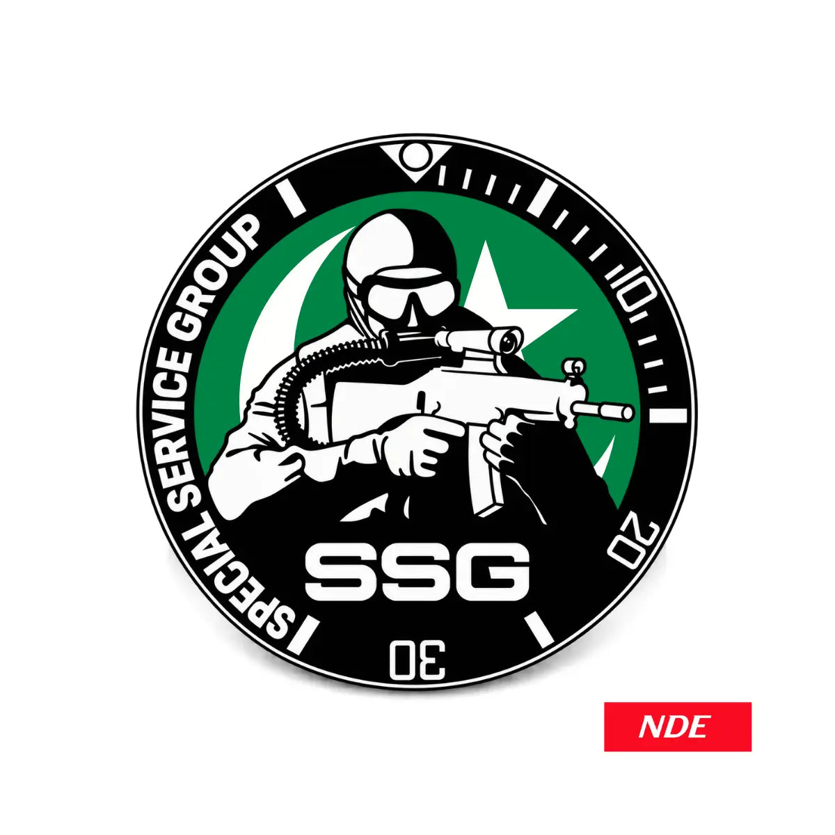 STICKER DECAL PAK ARMY SSG
