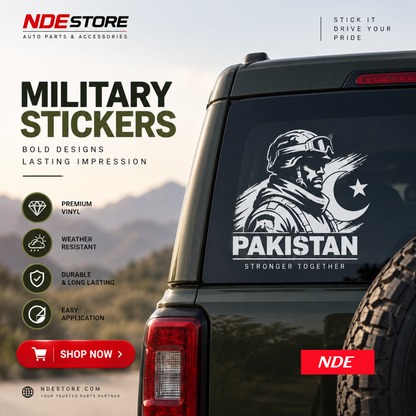 STICKER DECAL PAKISTAN ARMY MEN