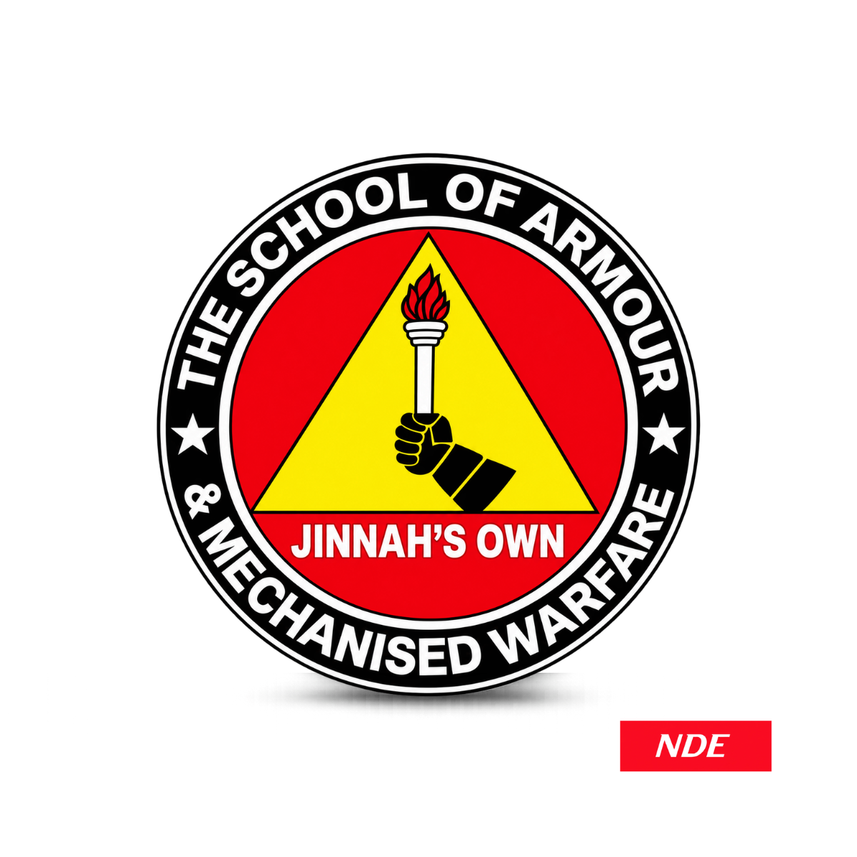 STICKER DECAL SCHOOL OF ARMOUR