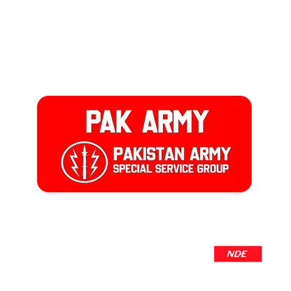 STICKER DECAL PAK ARMY SSG