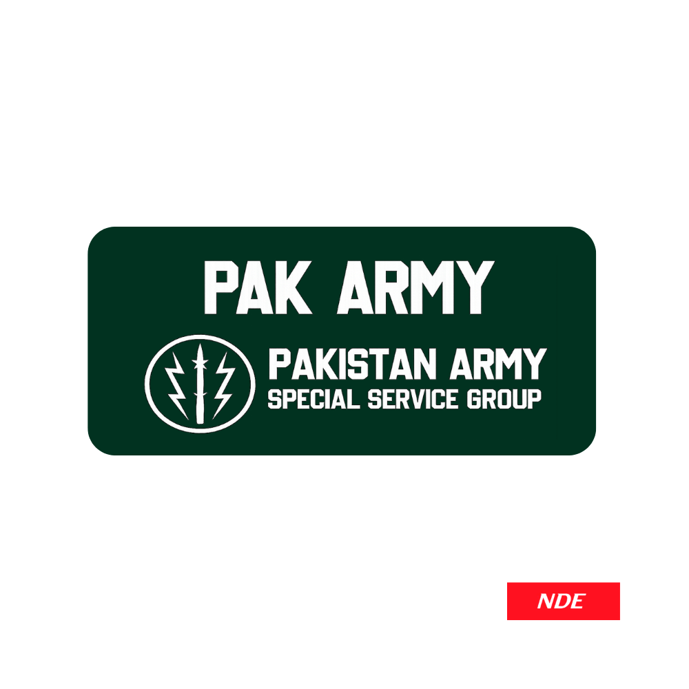 STICKER DECAL PAK ARMY SSG