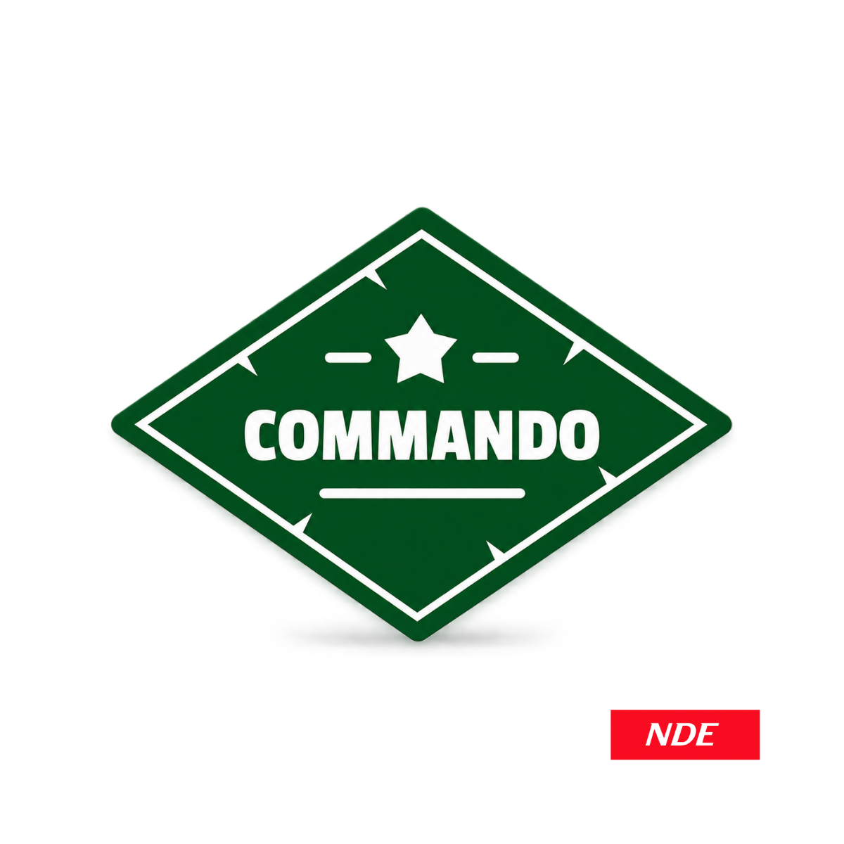 STICKER DECAL COMMANDO