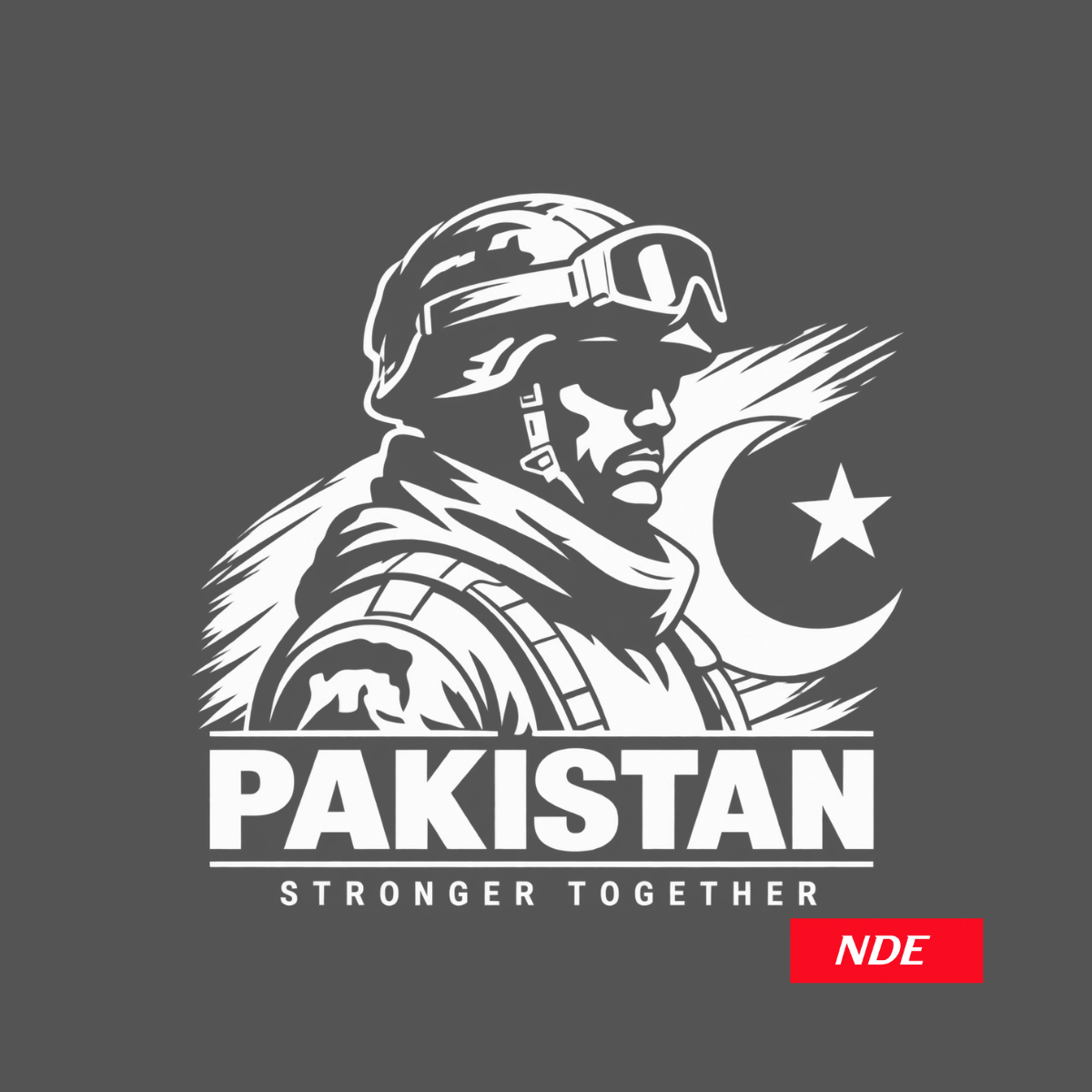 STICKER DECAL PAKISTAN ARMY MEN