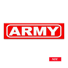 STICKER DECAL ARMY LOGO