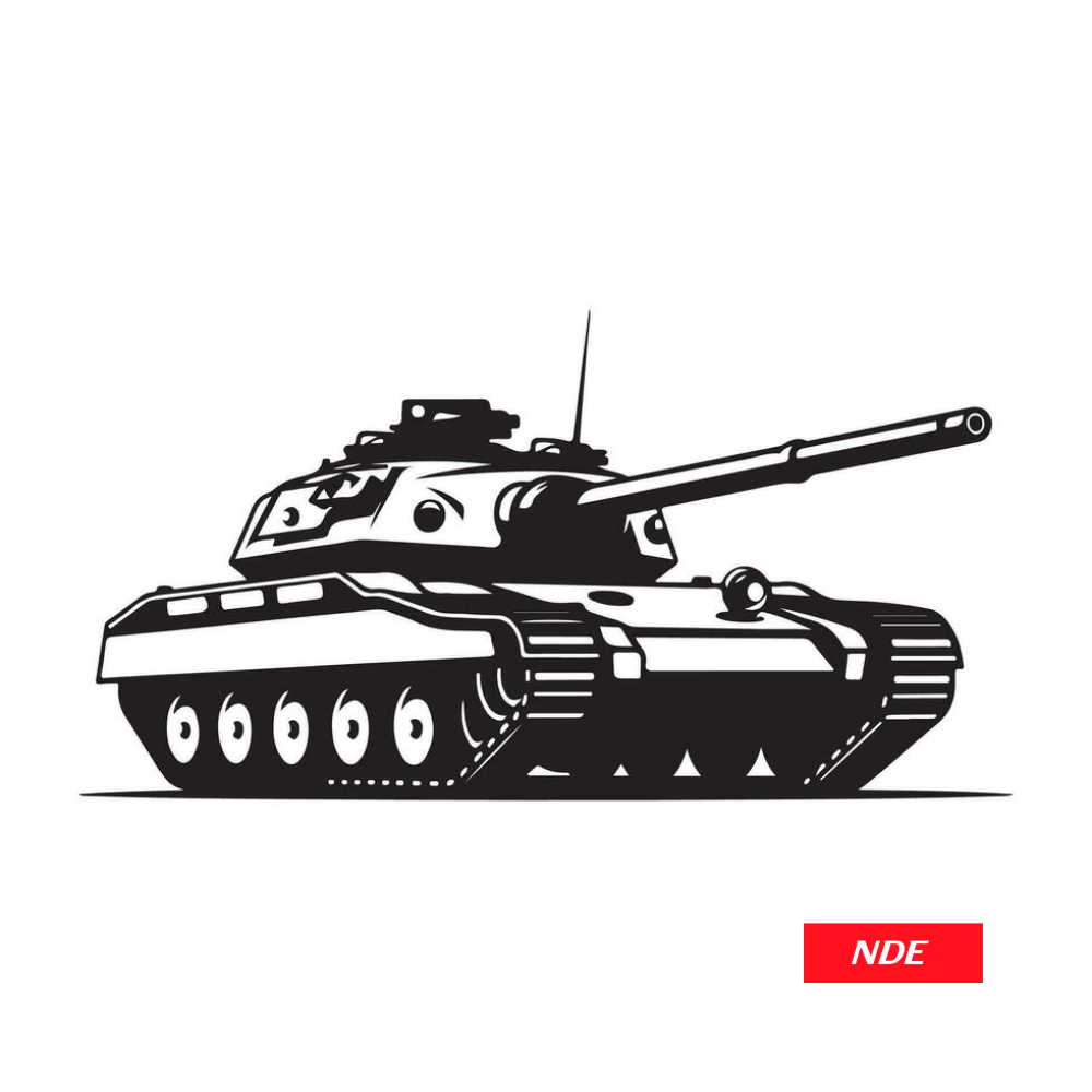 STICKER DECAL TANK