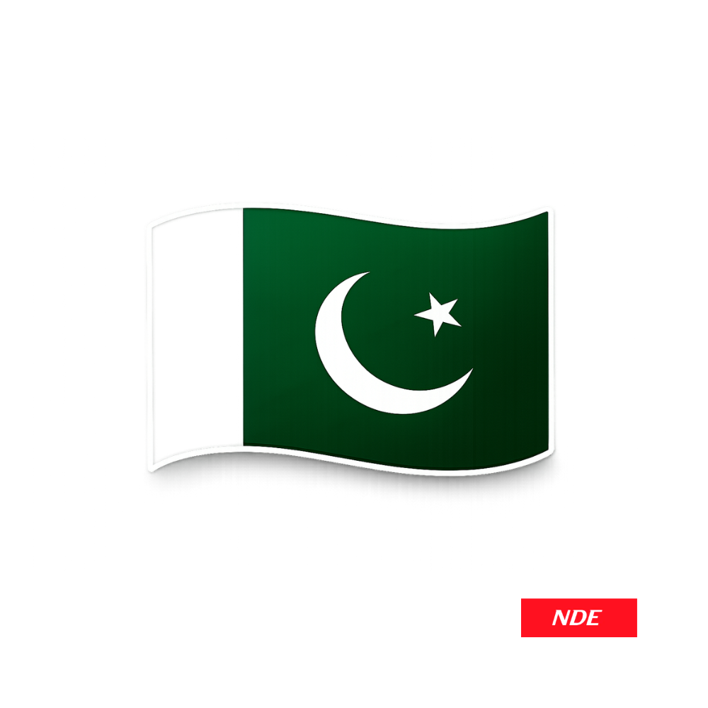 STICKER DECAL PAKISTAN FLAG