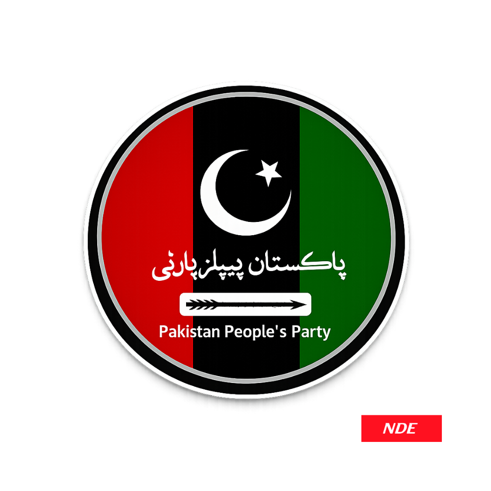 STICKER DECAL PAKISTAN PEOPLE PARTY