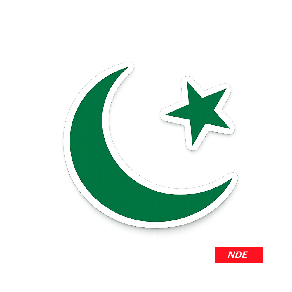 STICKER DECAL PAKISTAN FLAG