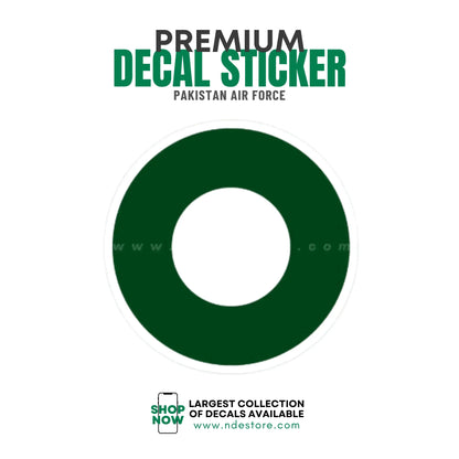 STICKER DECAL PAKISTAN AIR FORCE
