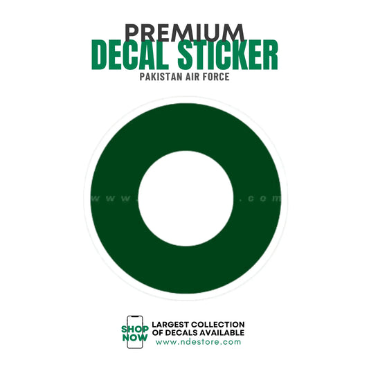 STICKER DECAL PAKISTAN AIR FORCE
