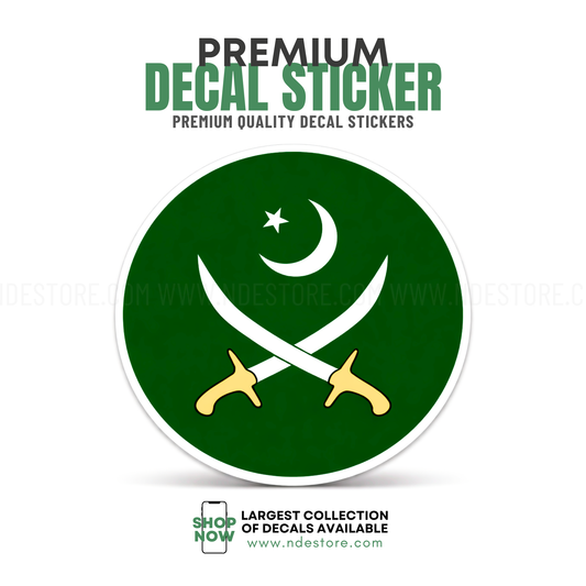 STICKER DECAL PAKISTAN ARMY