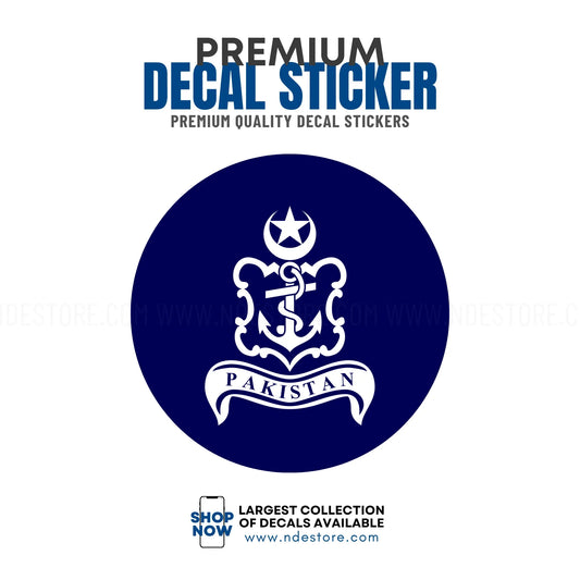STICKER DECAL NAVY
