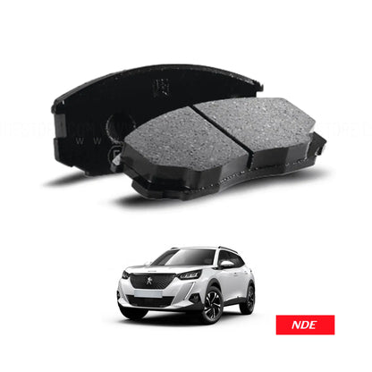 BRAKE DISC PAD SET FRONT FOR PEUGEOT 2008