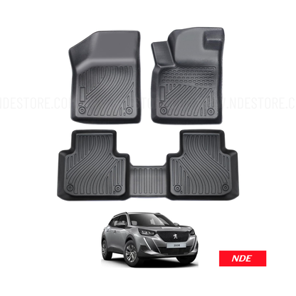 FLOOR MAT SET TPE FOR PEUGEOT 2008