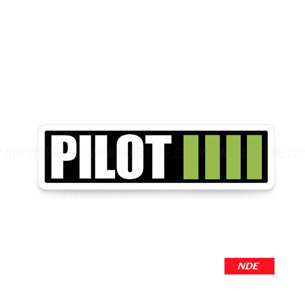 STICKER DECAL PILOT
