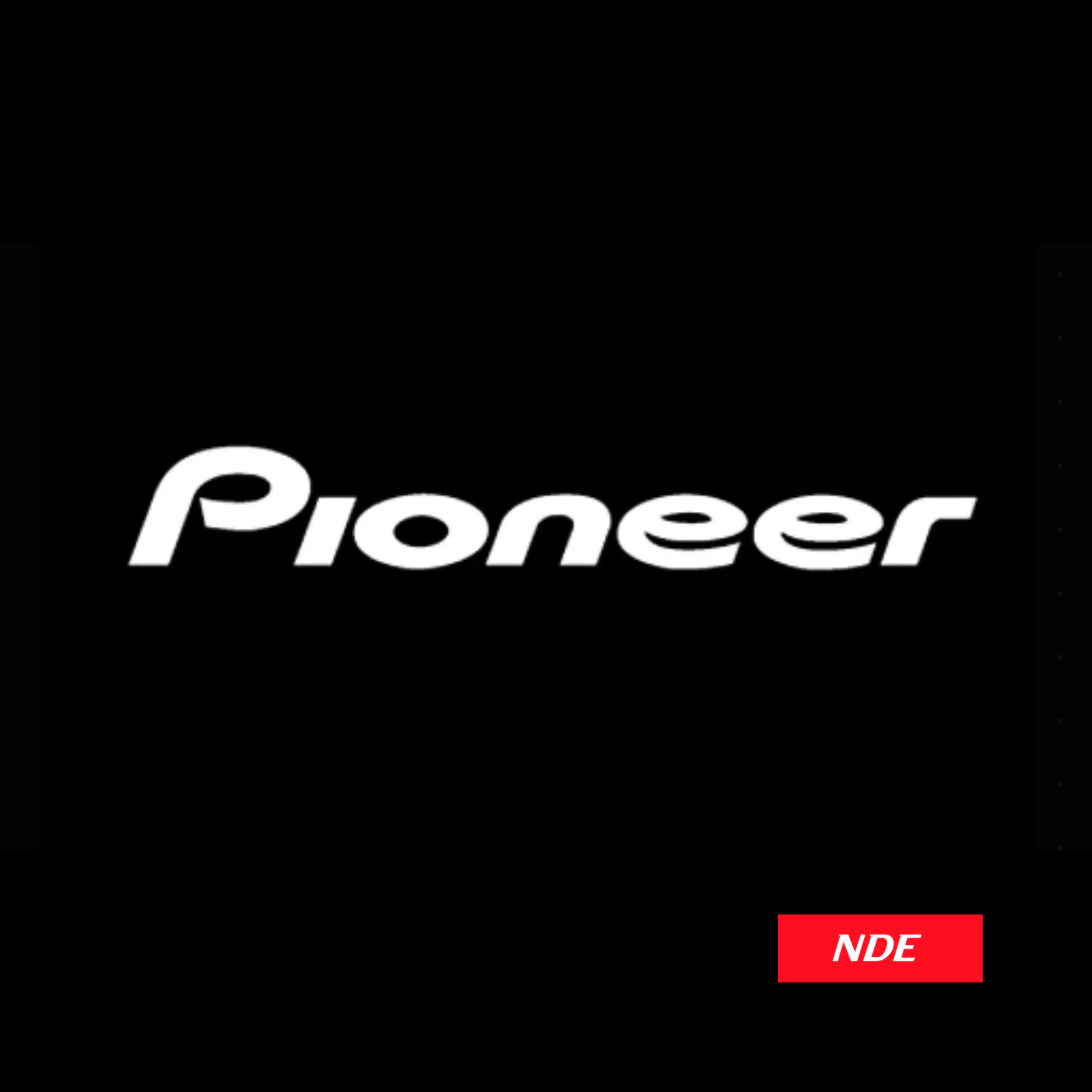 STICKER DECAL PIONEER
