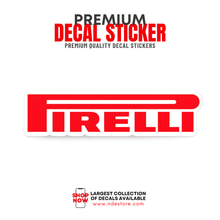 STICKER DECAL PIRELLI
