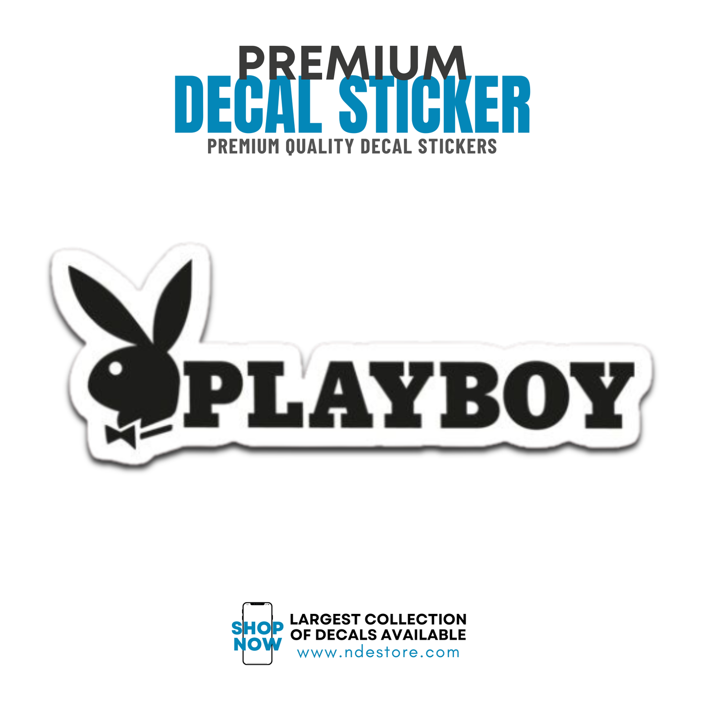 DECAL STICKER PLAYBOY