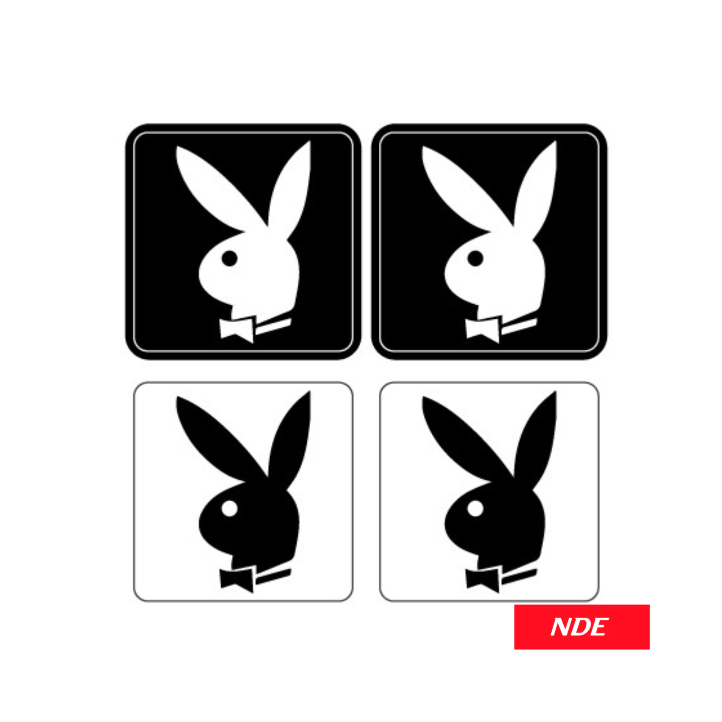 STICKER DECAL PLAYBOY LOGO
