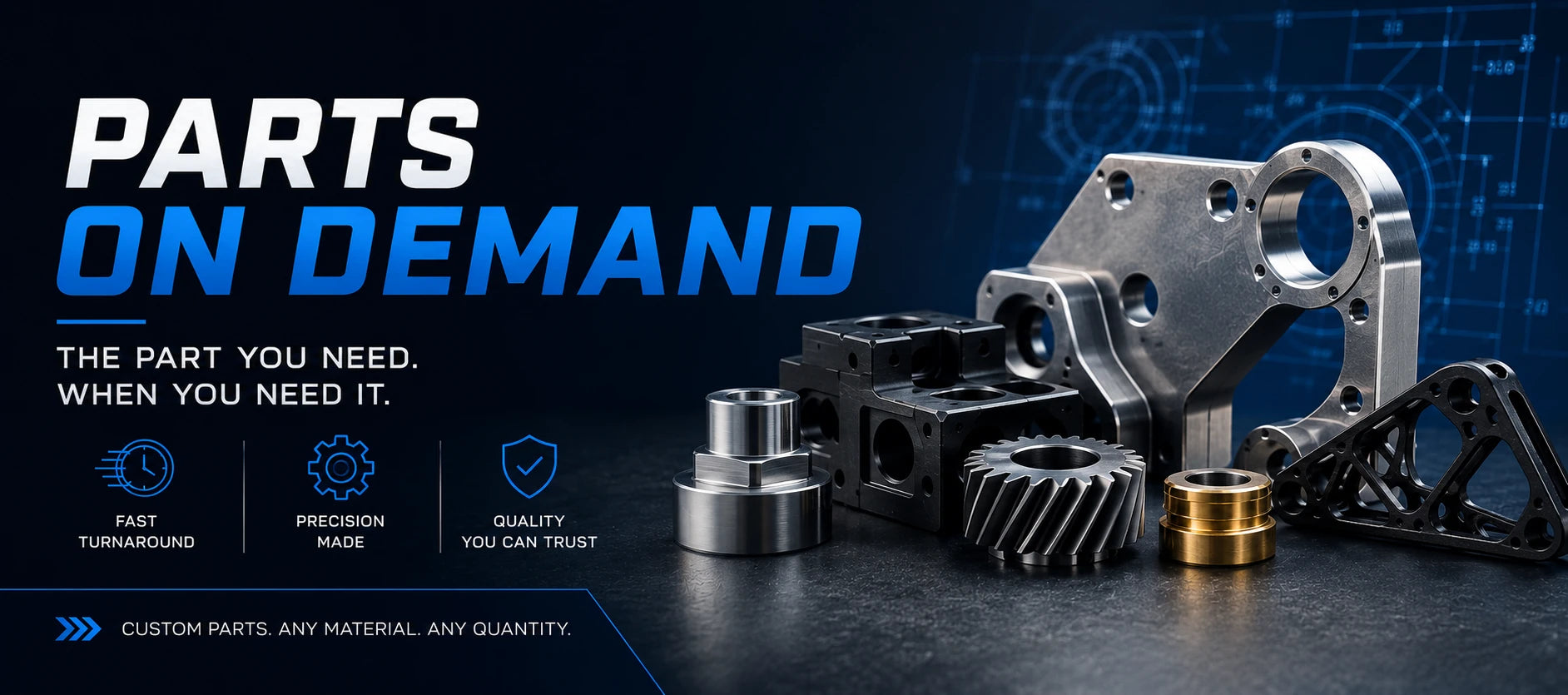 NDEStore Parts On Demand Desktop Banner