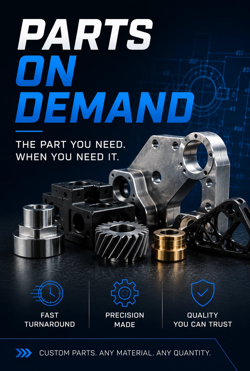 NDEStore Parts On Demand Mobile Banner