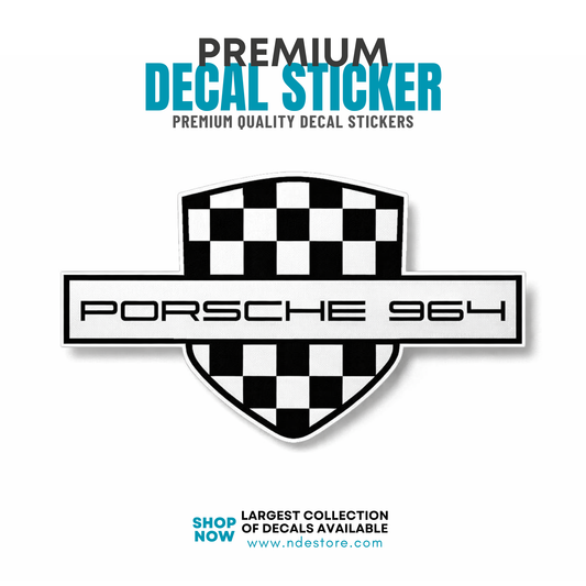 STICKER DECAL ALL PORSCHE 964