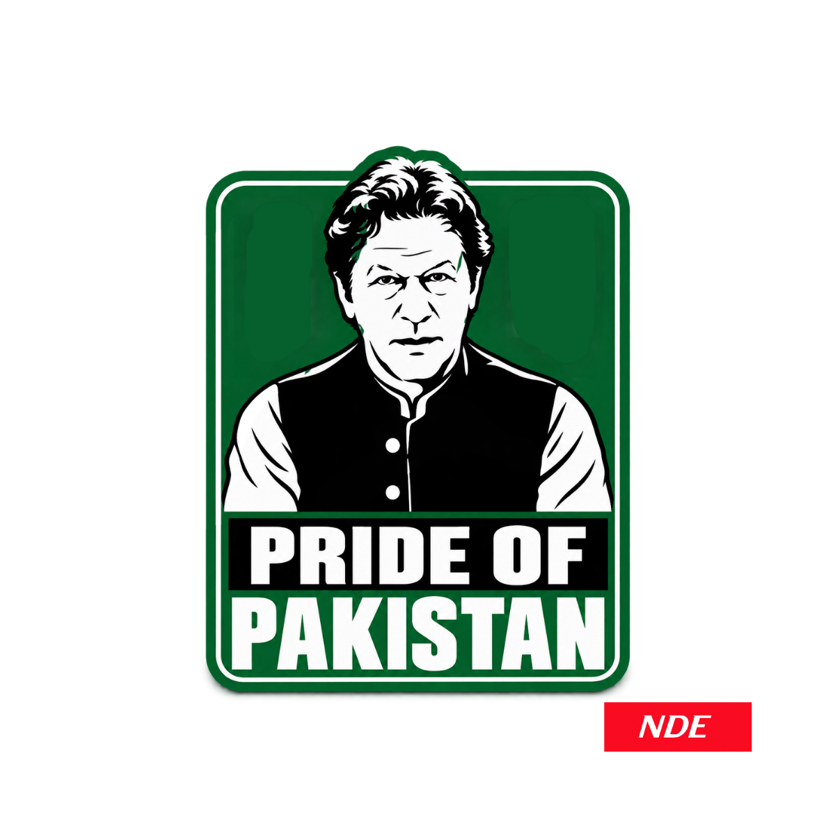 STICKER DECAL PRIDE OF PAKISTAN PRIDE OF PAKISTAN IMRAN KHAN
