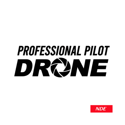 DECAL STICKER PROFESSIONAL DRONE PILOT