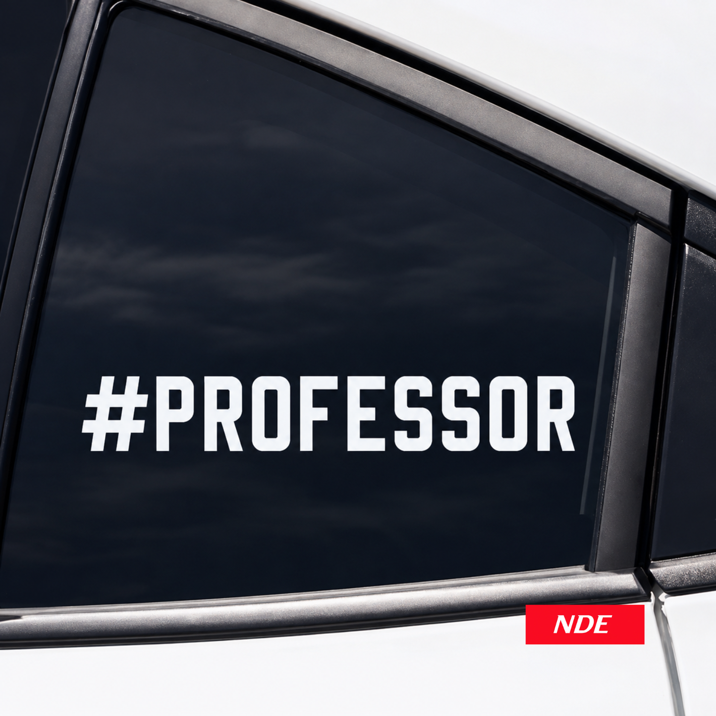STICKER DECAL PROFESSOR
